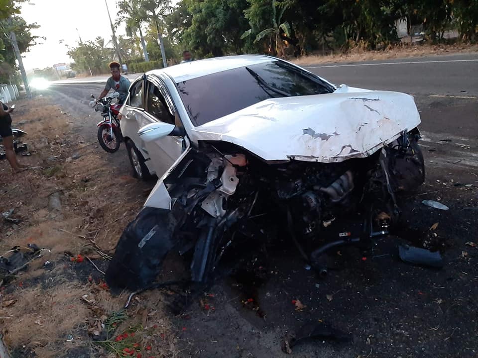 Denuncian mal estado tramo carretero Cabarete-Sabaneta de Yásica sigue causando accidente viales