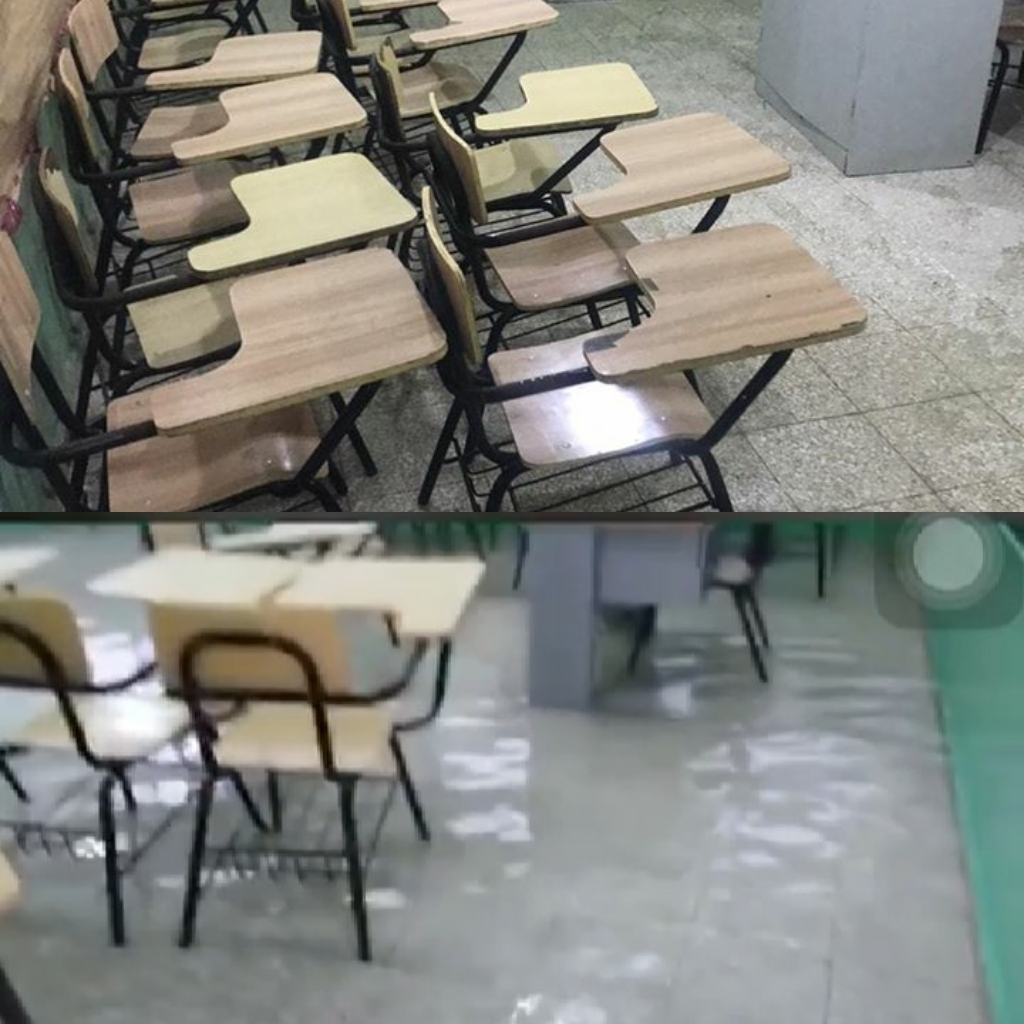 Suspenden clases en Puerto Plata por intensas lluvias, varios planteles resultaron inundados y con filtraciones