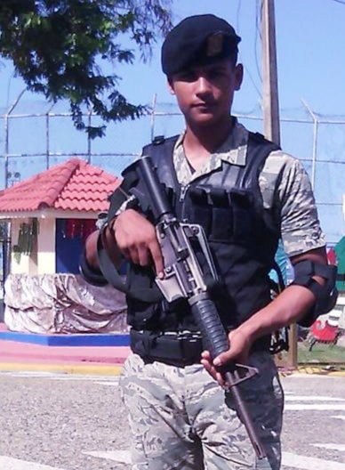 Genera preocupación misteriosa desaparición en Santo Domingo de un joven militar nativo de Montellano