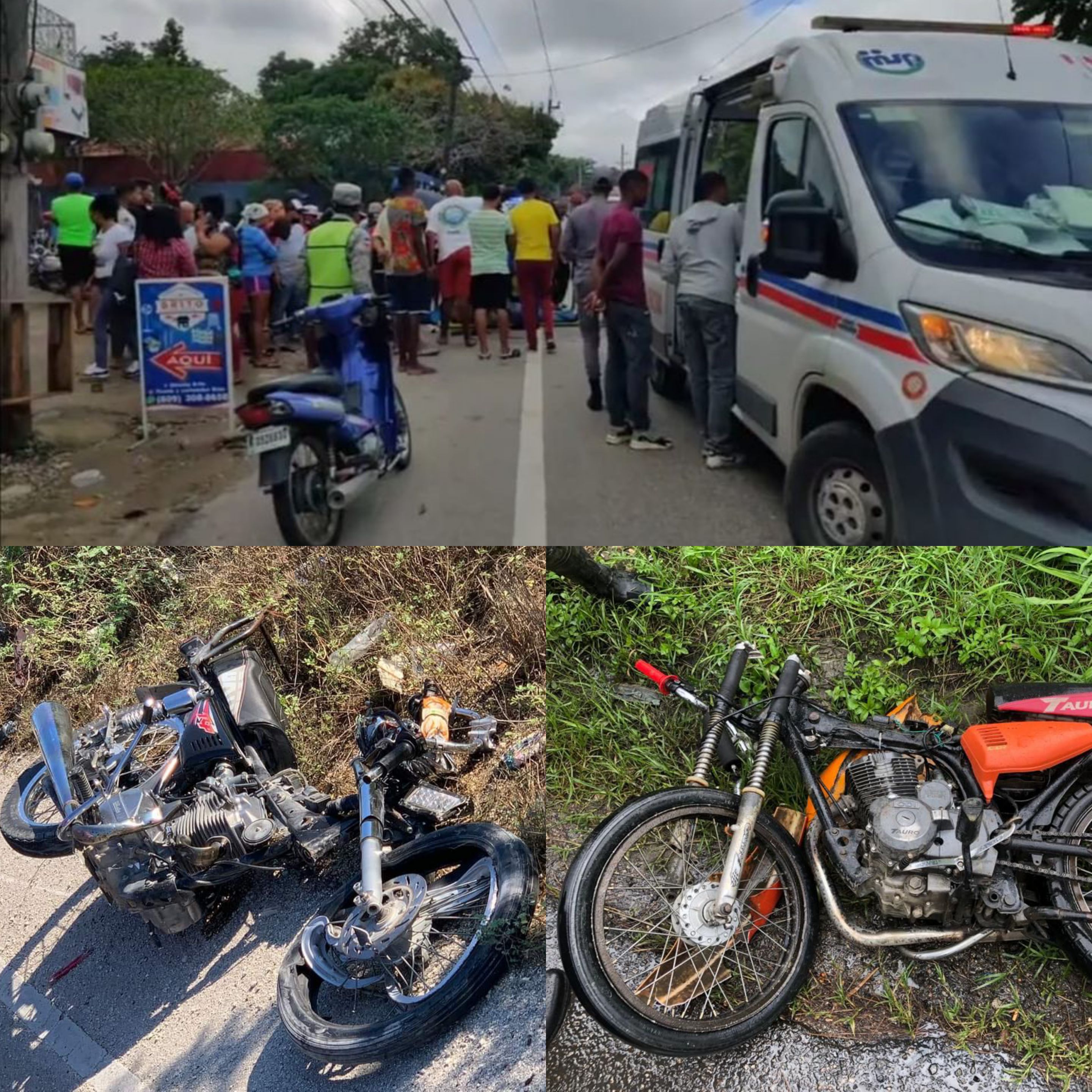 ¡Qué Barbaridad! Accidentes de tránsito acontecidos por separado dejan varios heridos en Sosúa y Montellano