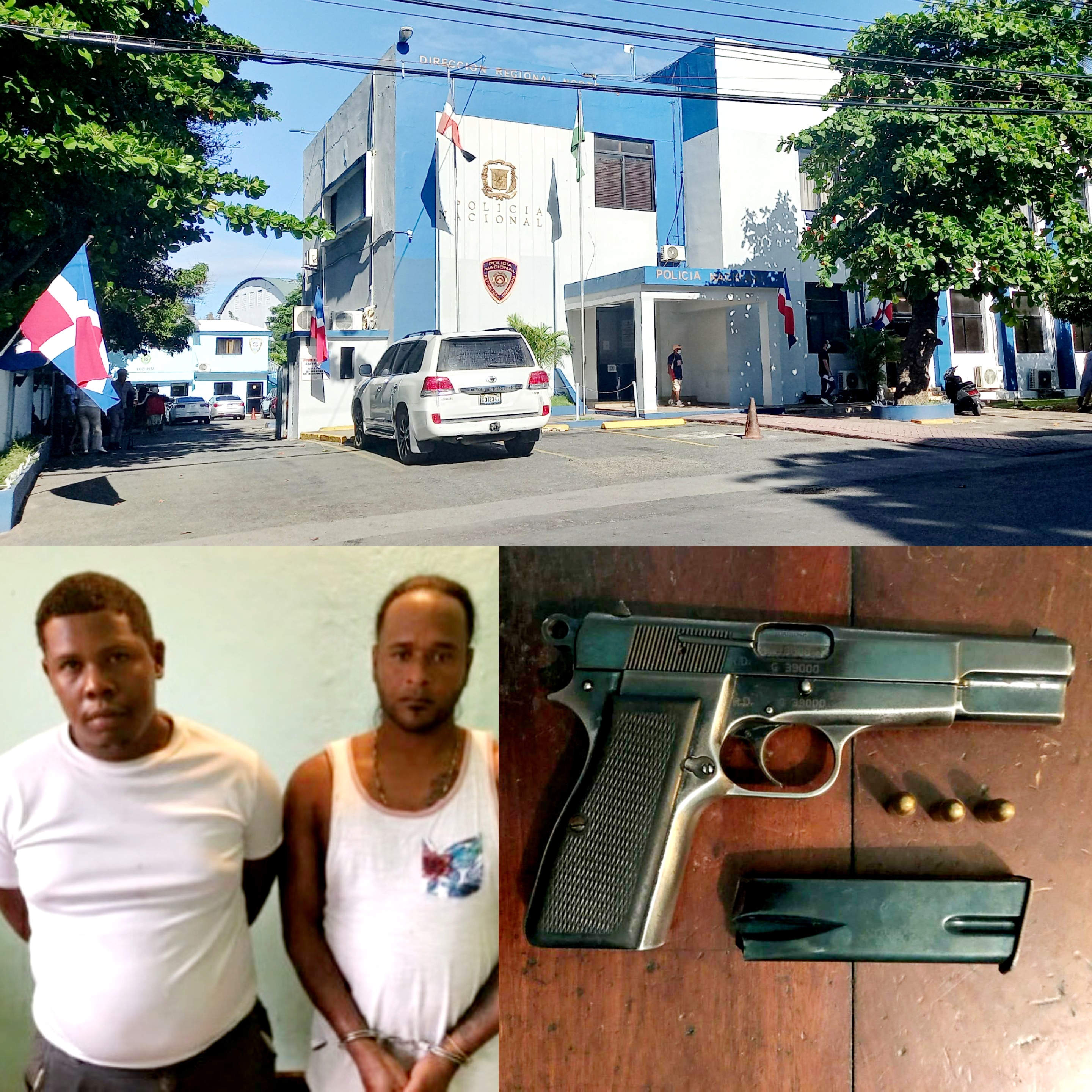 Apresan dos sujetos y le ocupan arma de fuego que había sido reportada como “robada”