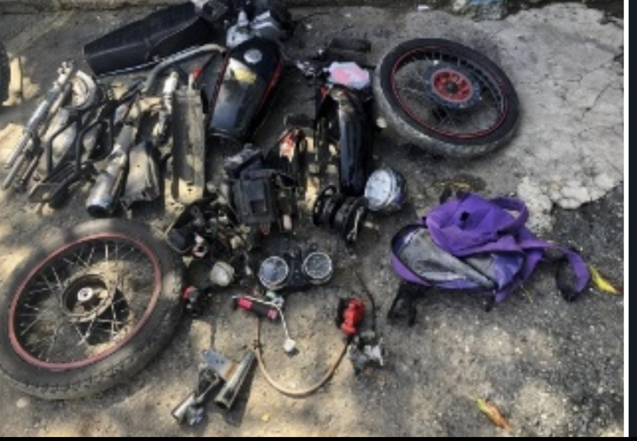 Detienen dos sujetos involucrados en robo de una motocicleta en Puerto Plata