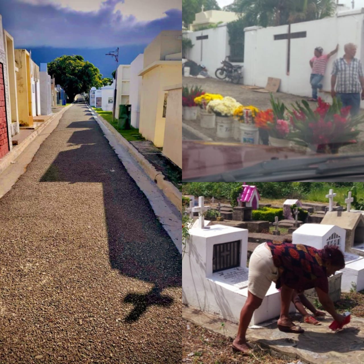 Decenas de personas acudieron a cementerios de Puerto Plata en el Día de los Fieles Difuntos