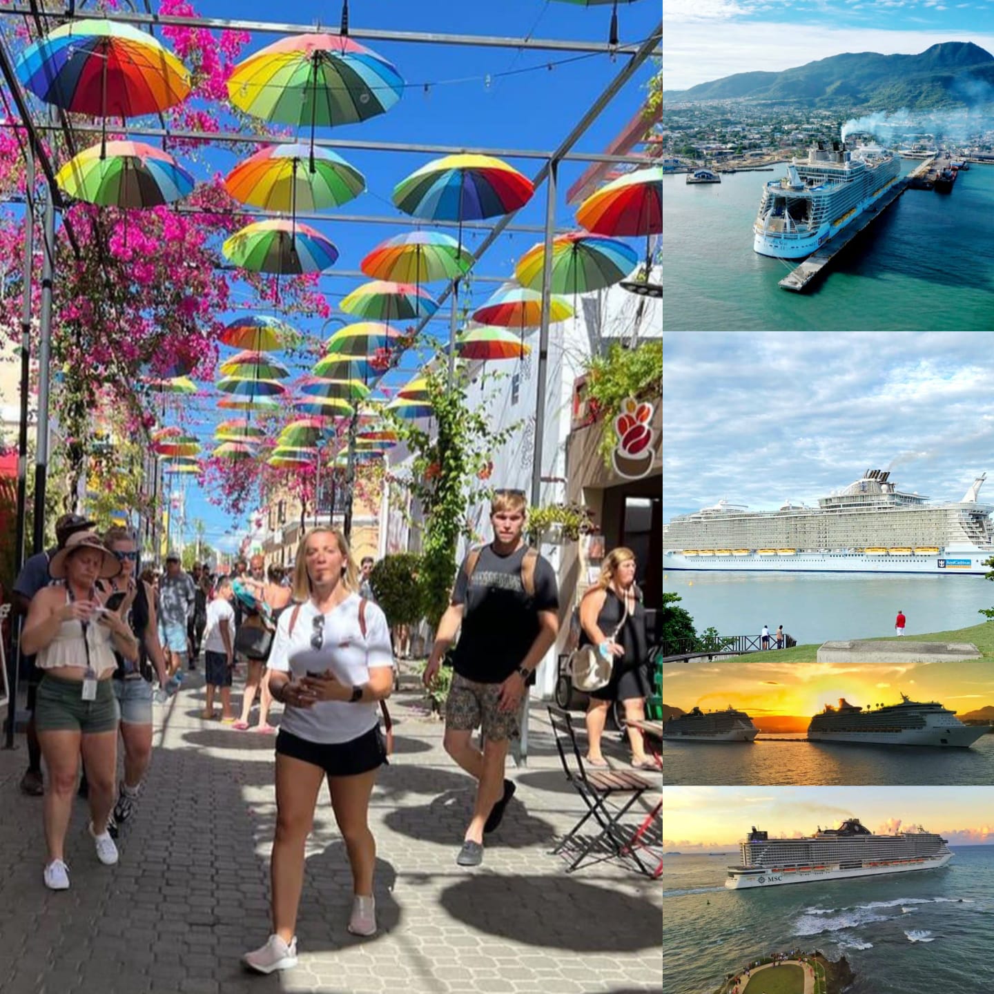 En octubre llegaron 75 mil 322 cruceristas a Puerto Plata por terminales Amber Cove y Taíno Bay