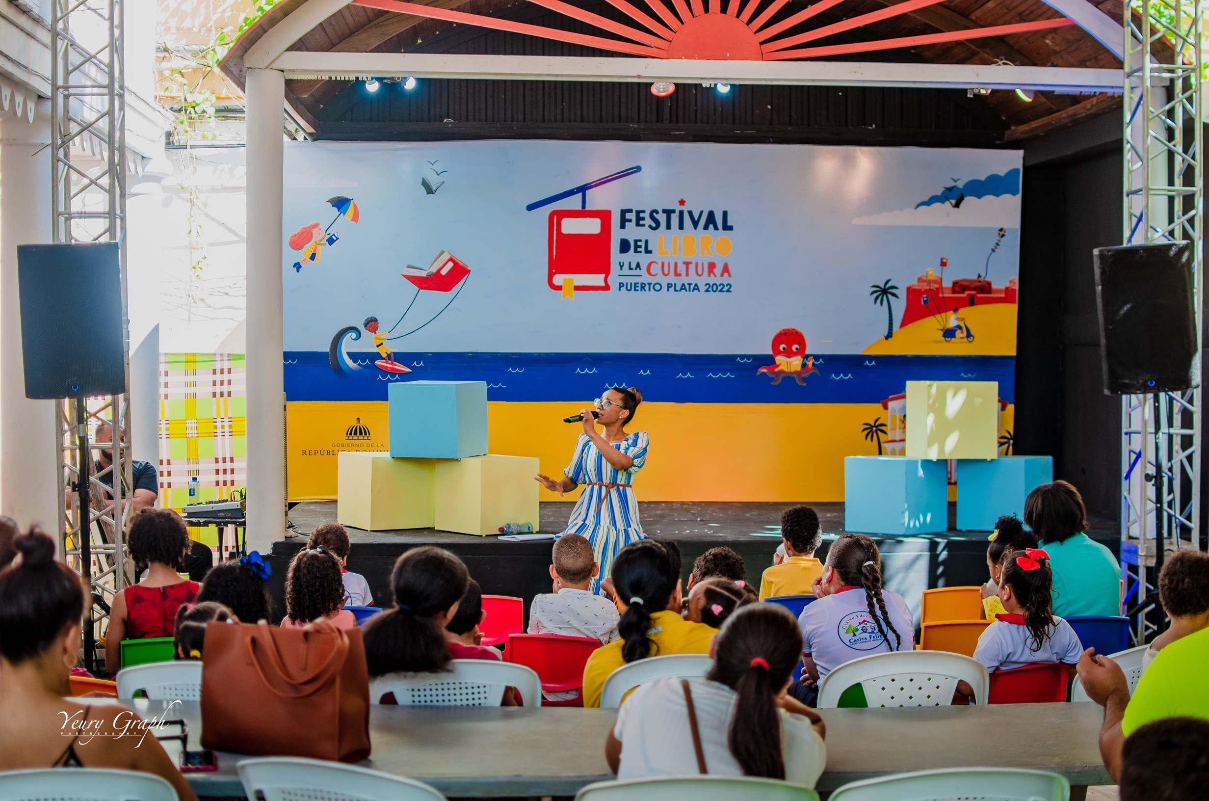 Yasmín Cid hizo presentación infantil del cuento “El Principito” en el Festival del Libro y la Cultura-Puerto Plata 2022