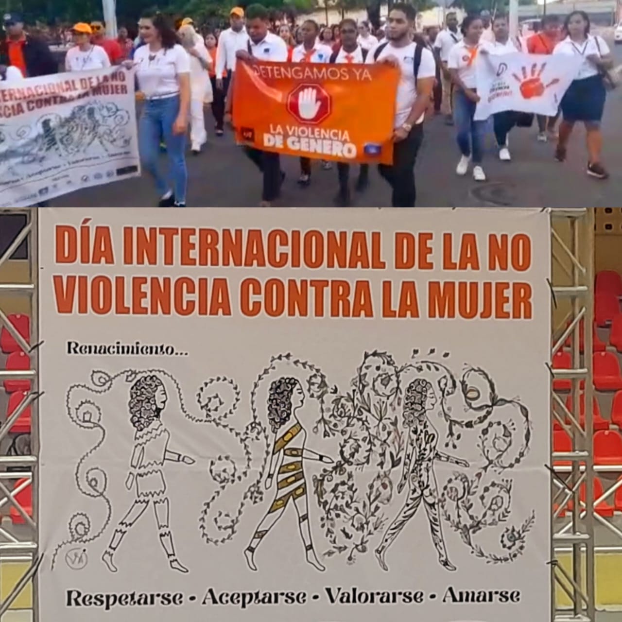 Realizan caminata contra la violencia de género en Puerto Plata 