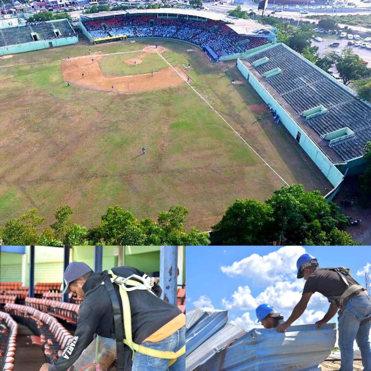 Arrancan trabajos de remozamiento en el Estadio José Briceño de Puerto Plata auspiciados por el Gobierno