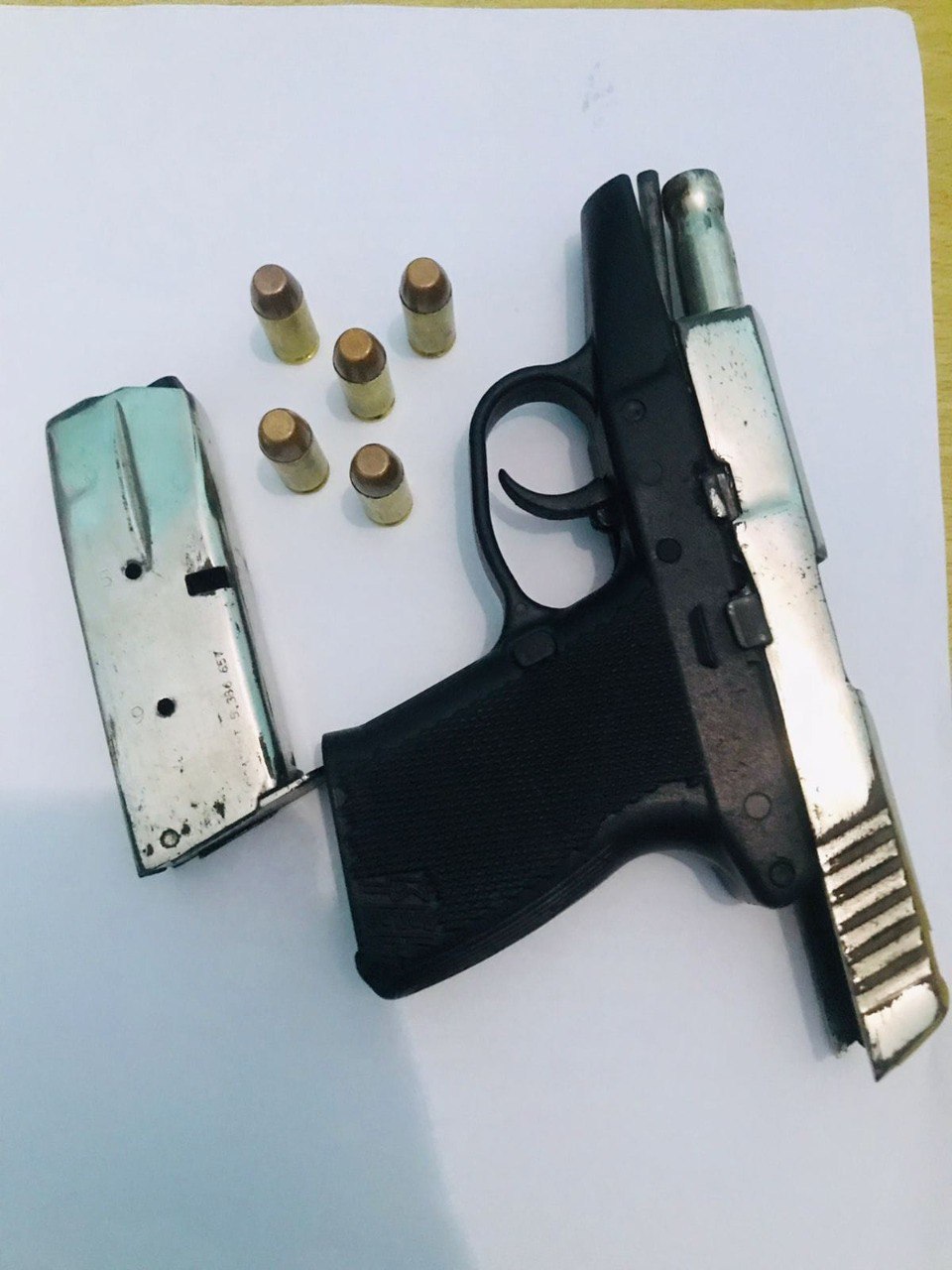 Apresan individuo en Montellano quien portaba un arma de fuego ilegal