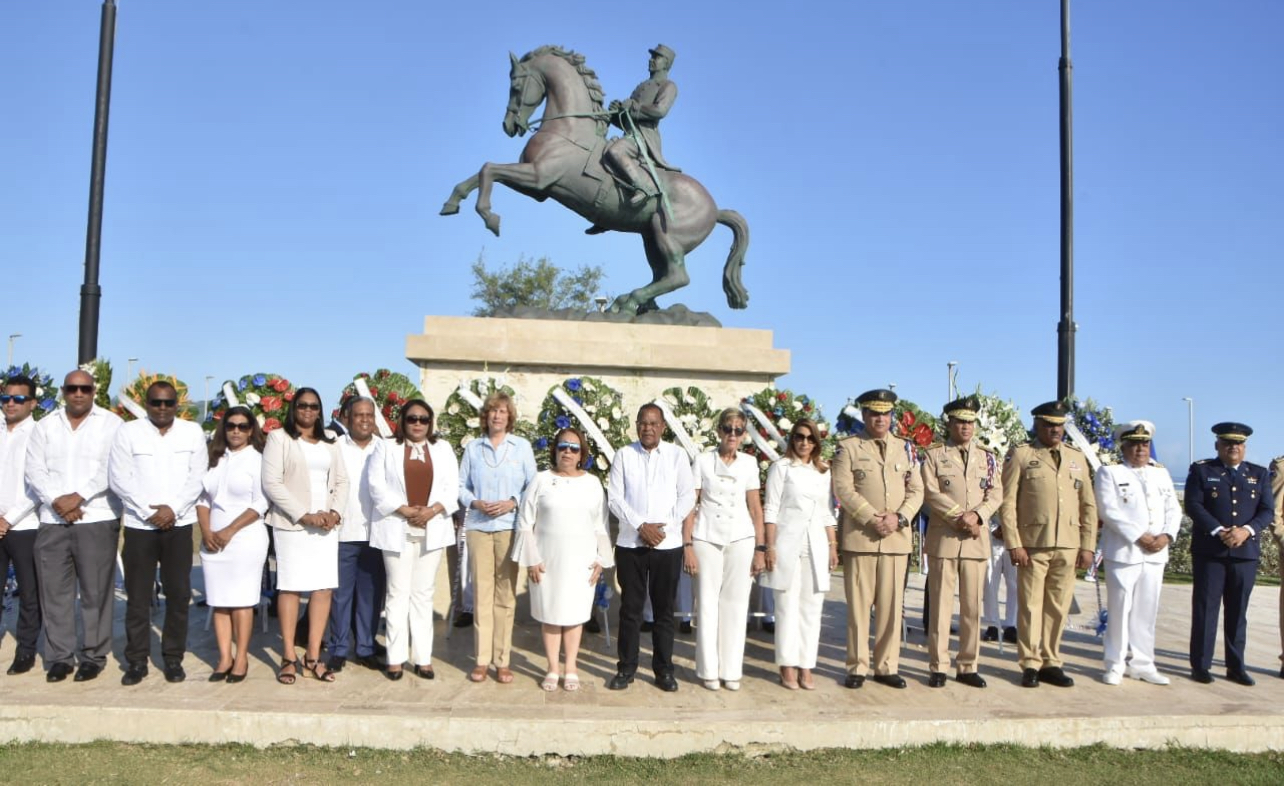 Rinden honor a Luperón en Puerto Plata al conmemorarse el 183 aniversario de su natalicio