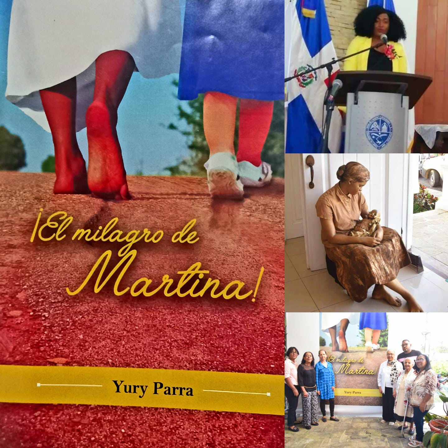 Escritora puertoplateña Yury Parra pone en circulación su nueva obra “El Milagro de Martina”