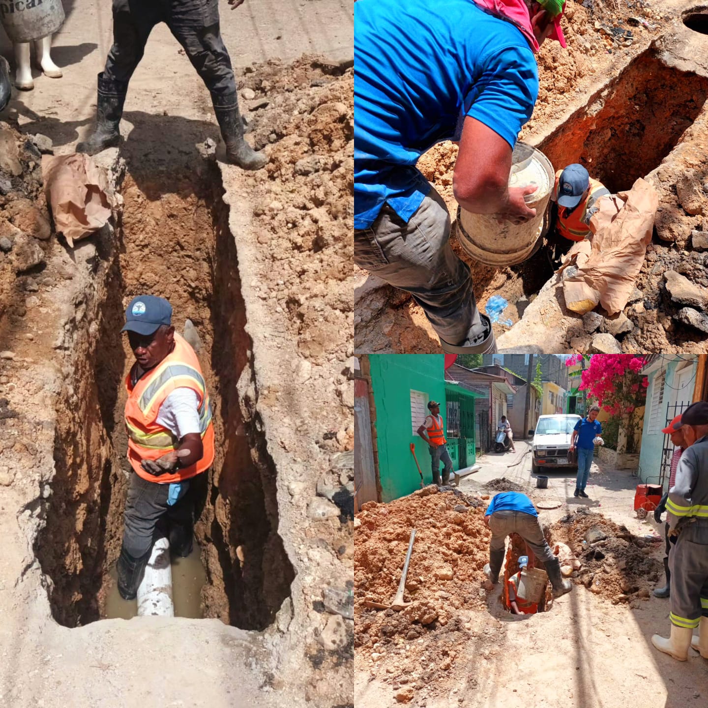 CORAAPPLATA resuelve problema de casi una década en el sector Los Guandules 