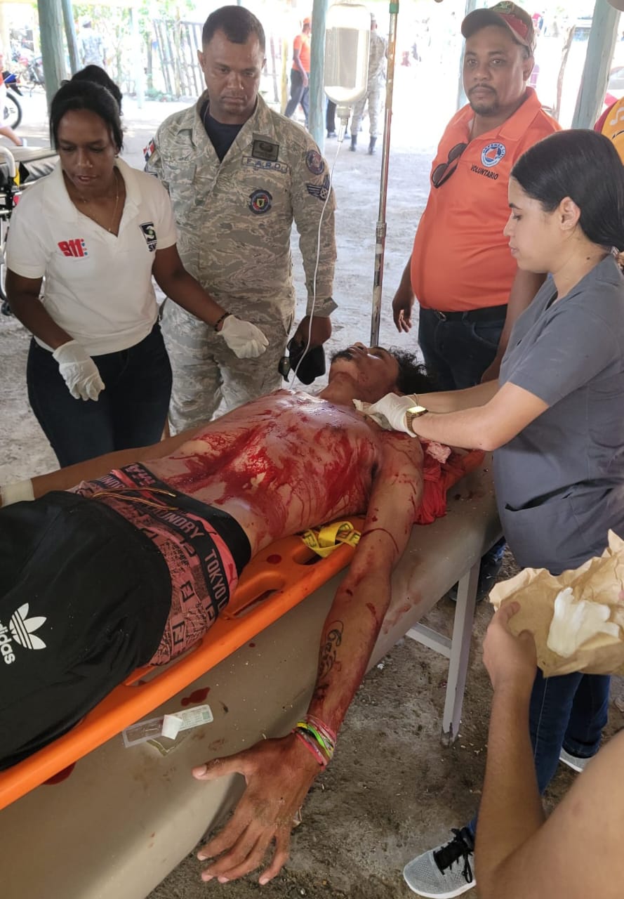 Pleito a botellazos deja un herido de gravedad en Playa La Ensenada