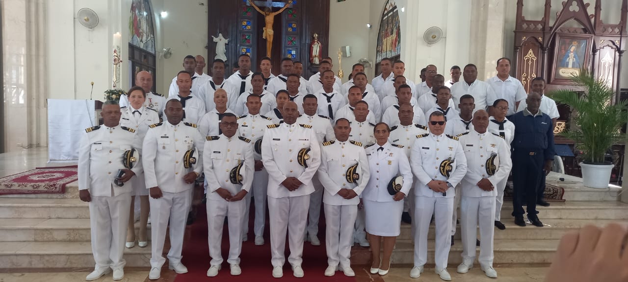 Celebran misa en Puerto Plata por 179 aniversario de la Armada de República Dominicana