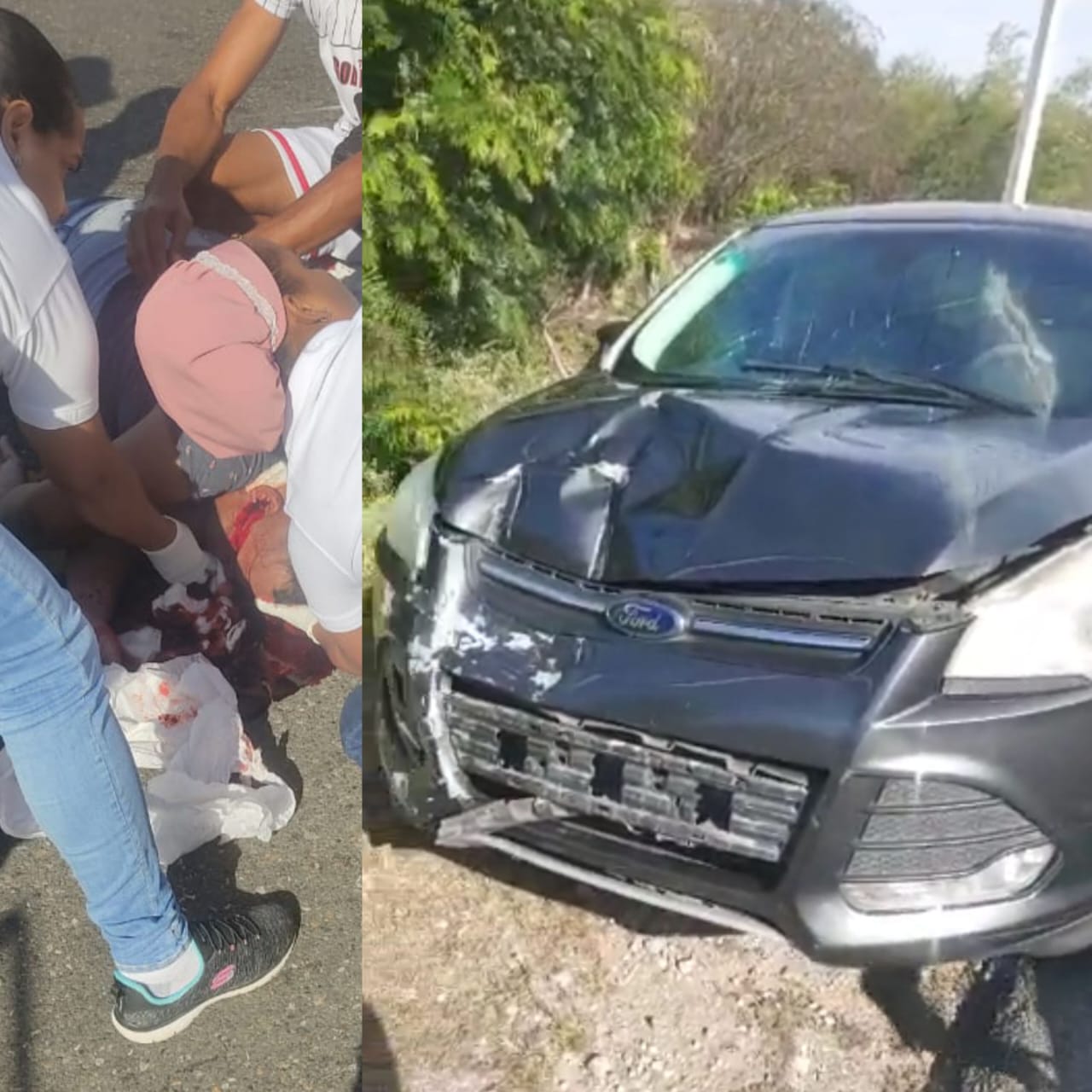 Cuatro heridos por accidentes registrados por separado en Puerto Plata en las últimas horas