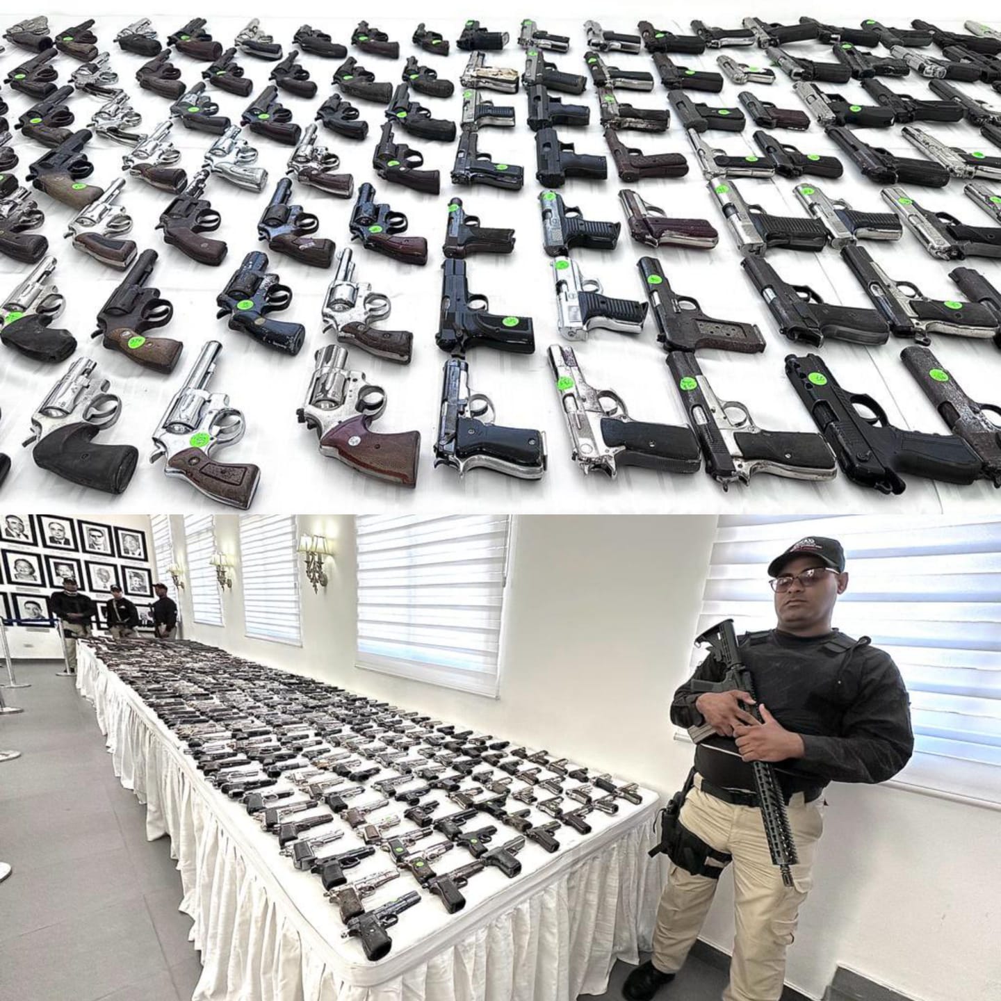 Destaca Gobierno ha retirado de las calles 11,291 armas de fuego ilegales