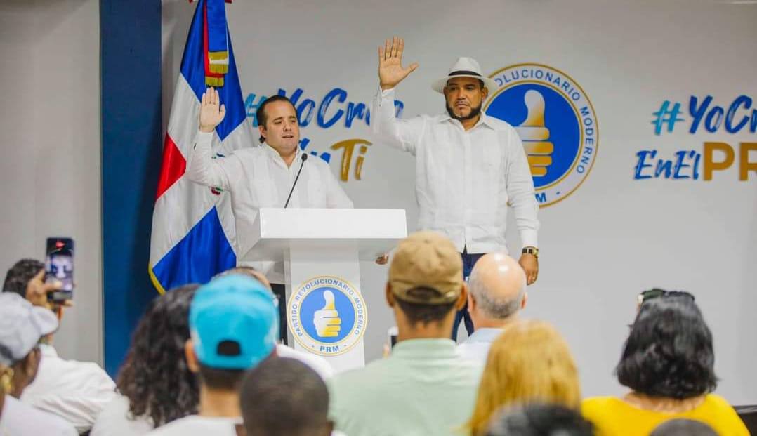 Director distrital de La Isabela Historica se juramenta en el PRM