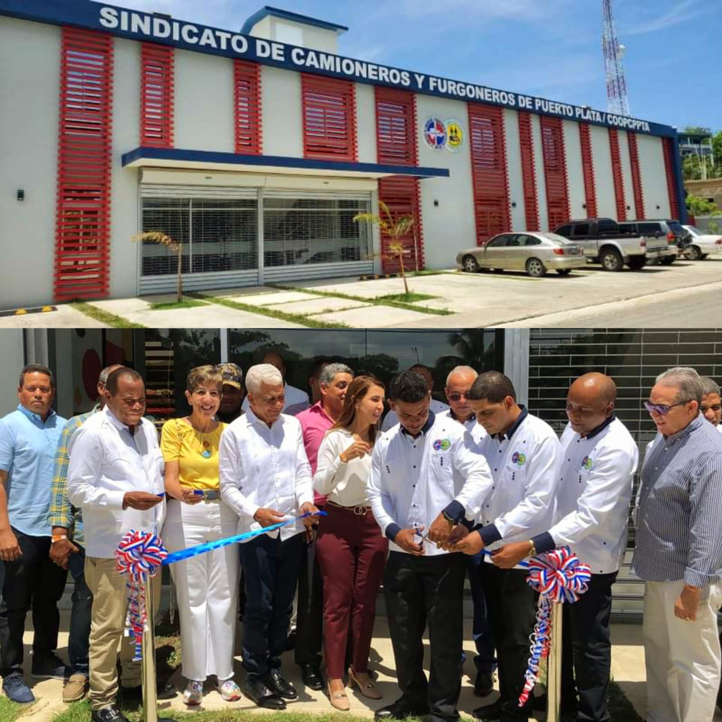 Sindicato de Camioneros de Puerto Plata inaugura modernas oficinas administrativas 