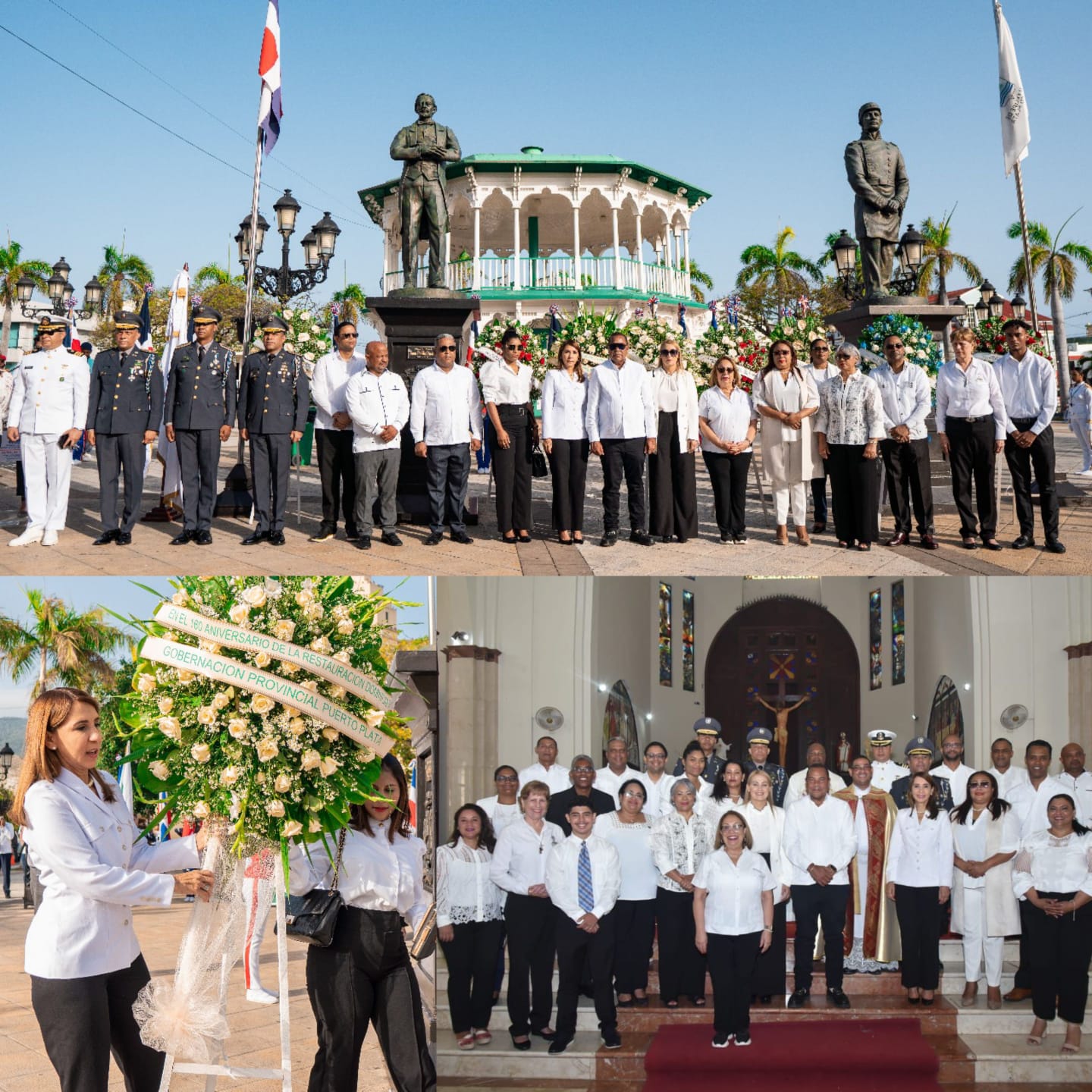Realizan actos en Puerto Plata por 160 aniversario de la Restauración de la República