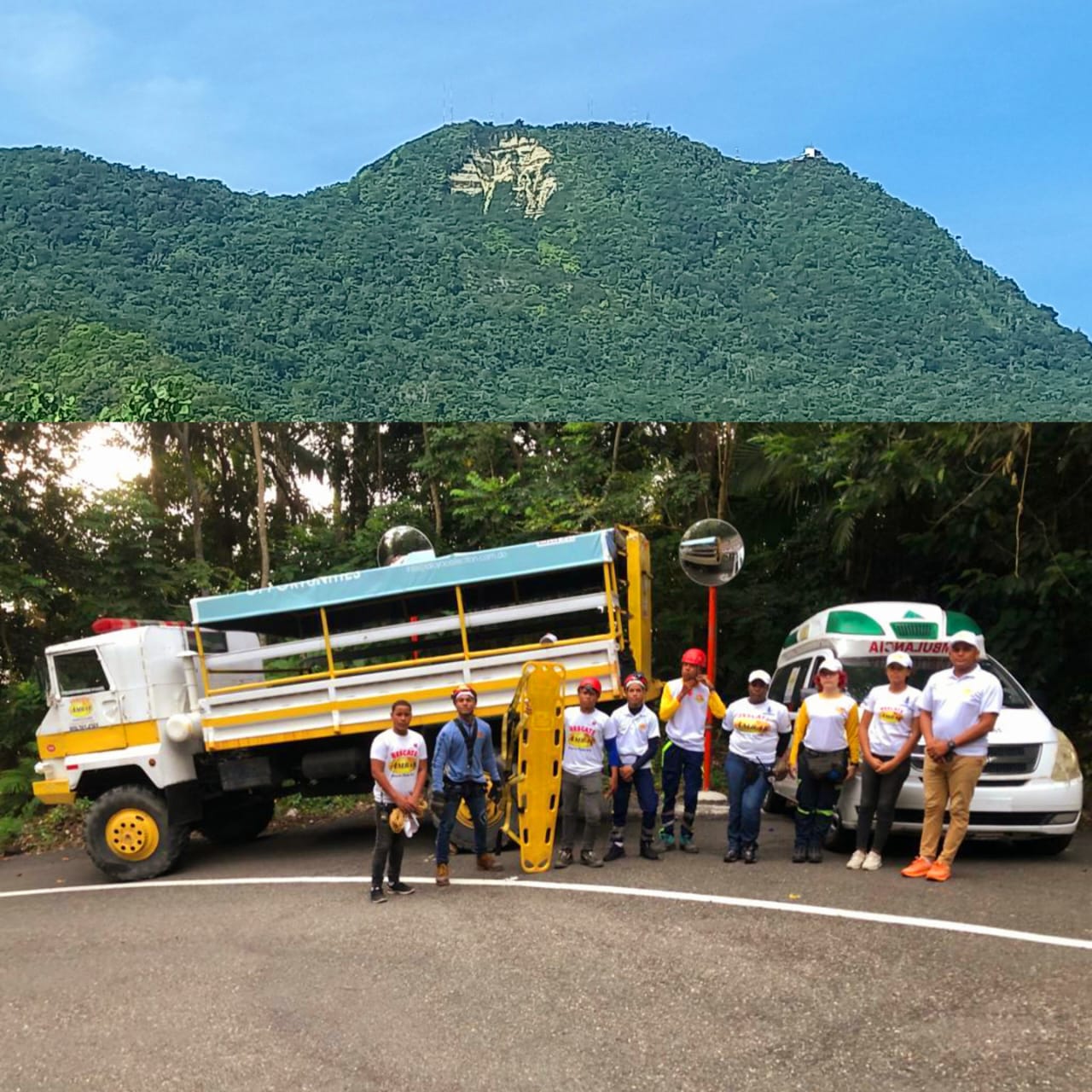 Rescatan 8 jóvenes que se extraviaron durante una excursión a la cima ...