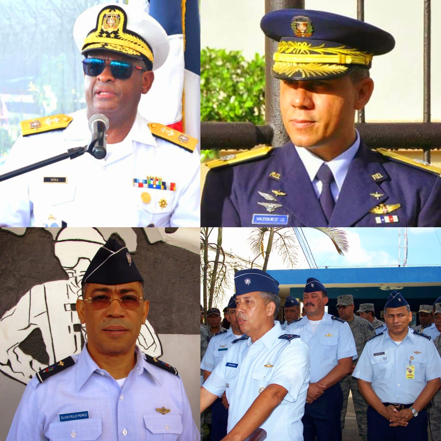 Varios altos mandos de la FFAA han prestado servicio previamente en Puerto Plata 