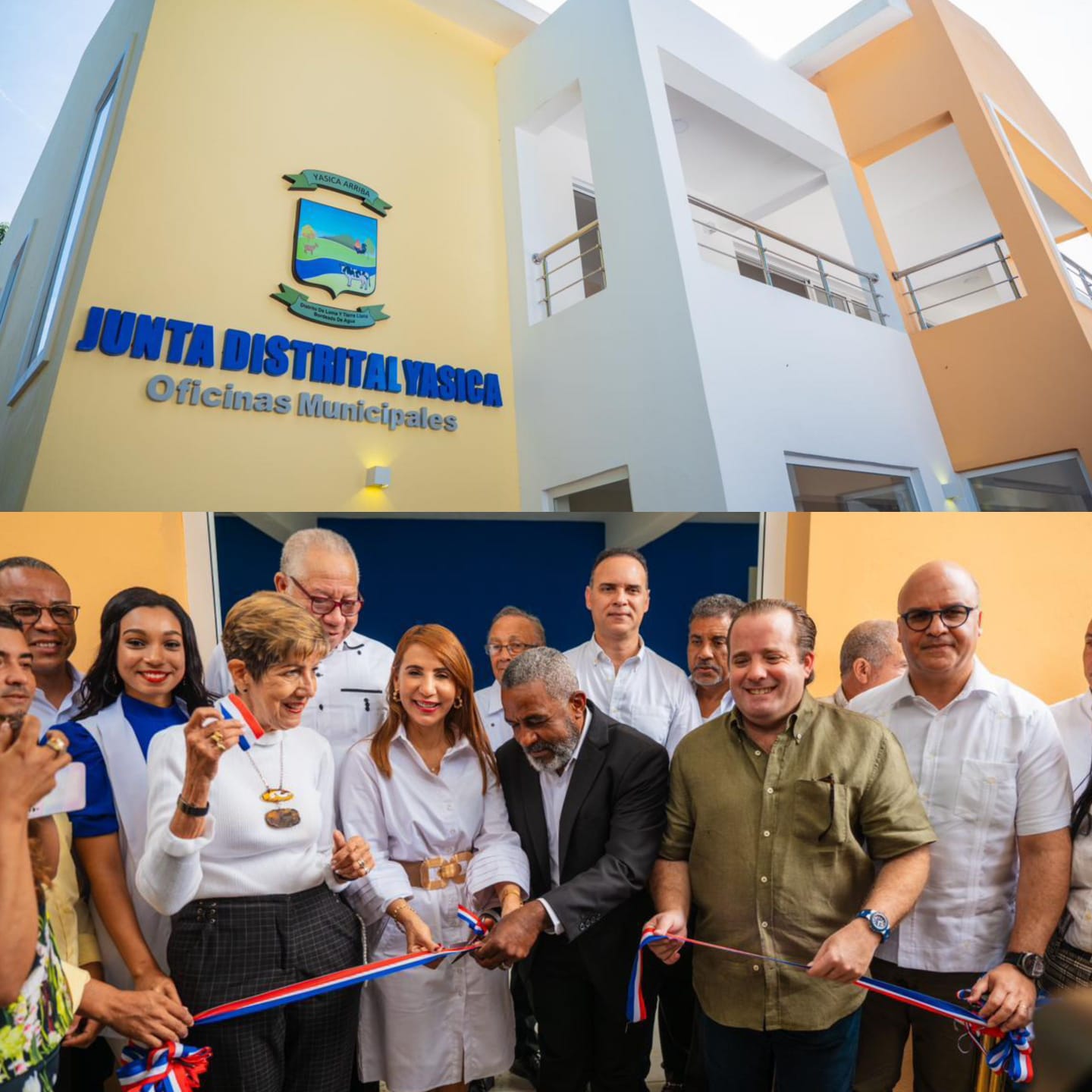 Inauguran palacio edilicio en el distrito municipal de Yásica Arriba