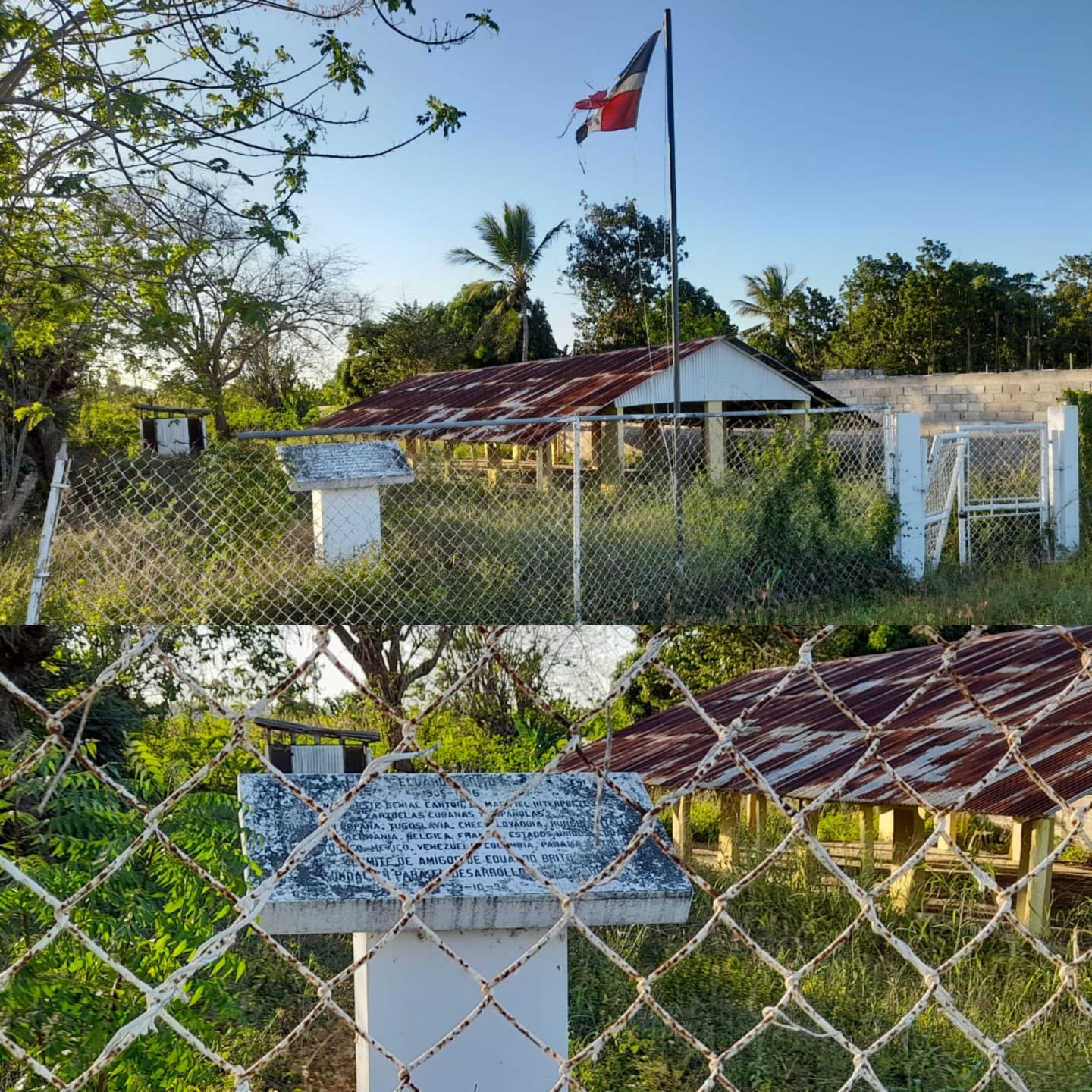 Denuncian abandono total del solar y del monumento erigido donde nació el barítono Eduardo Brito