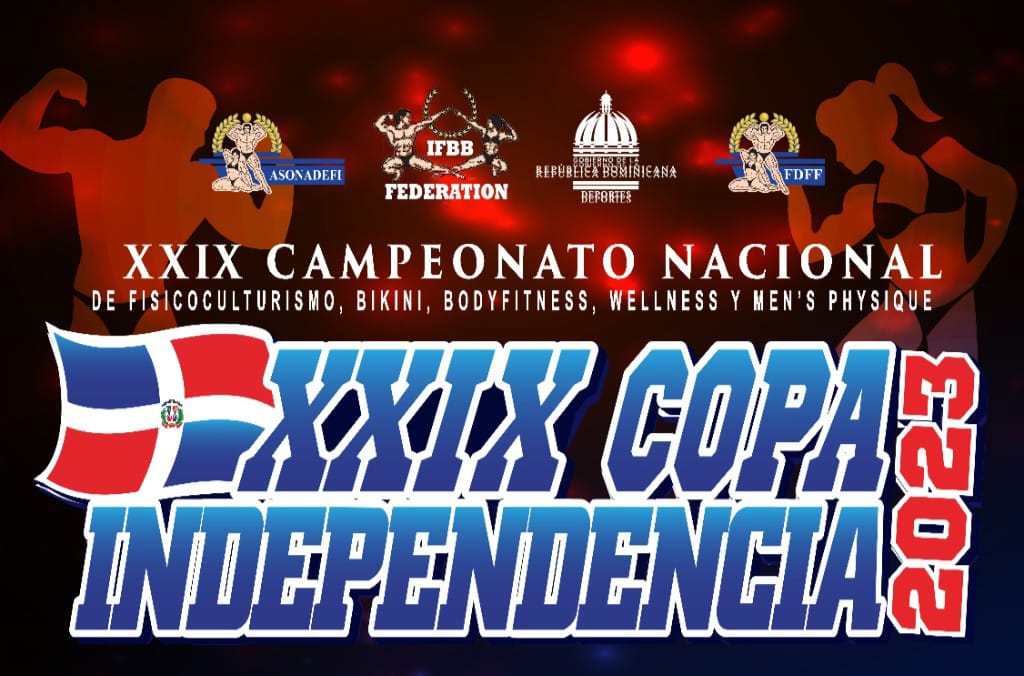 Anuncian XXIX Copa Independencia de Fisiculturismo y Fitness en Santiago el último domingo de febrero