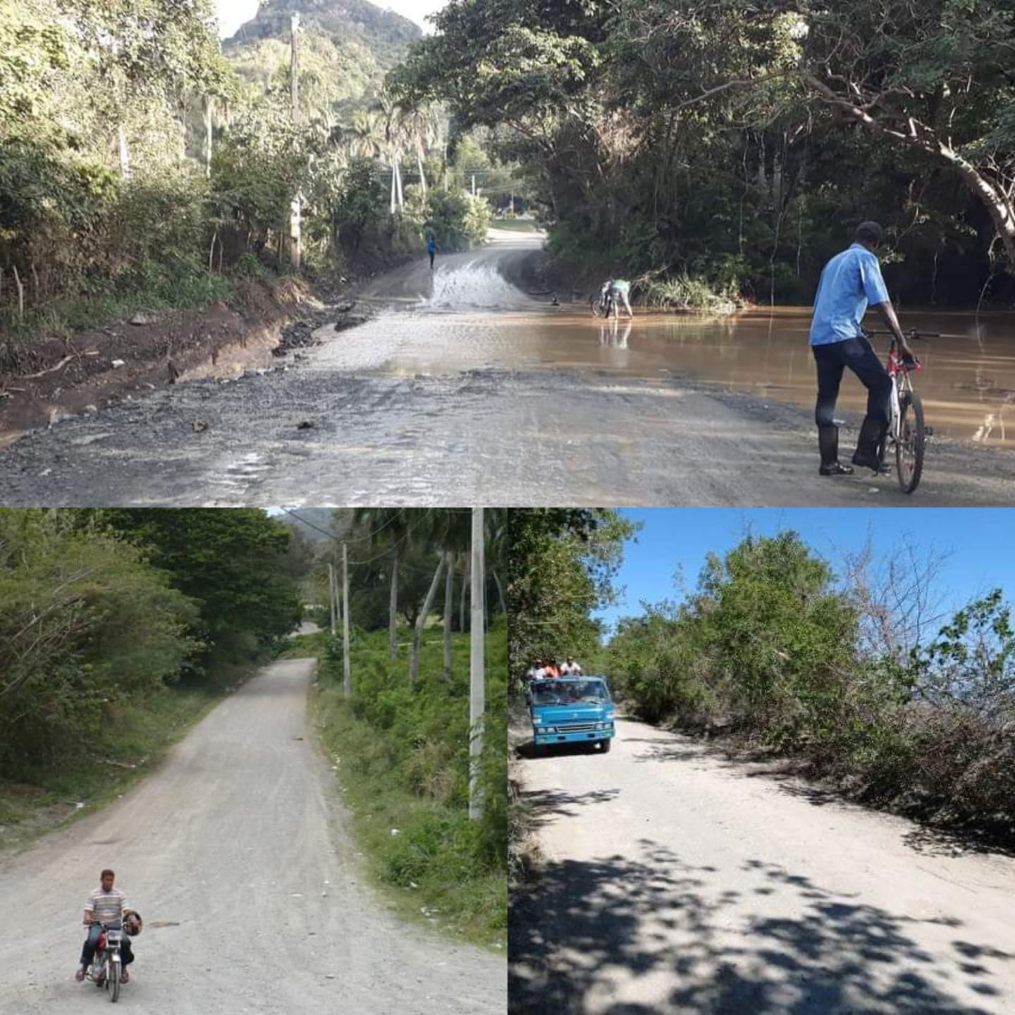 Piden al Gobierno disponer reconstrucción carretera Guzmancito-Cambiazo que está muy deteriorada
