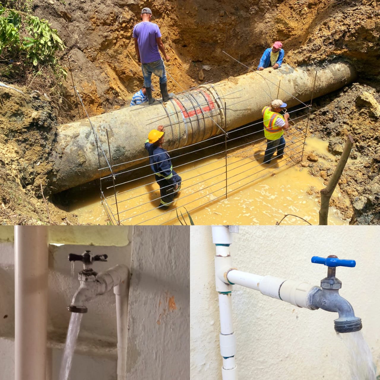 Comienza a normalizarse servicio de agua en Puerto Plata tras corrección avería en acueducto