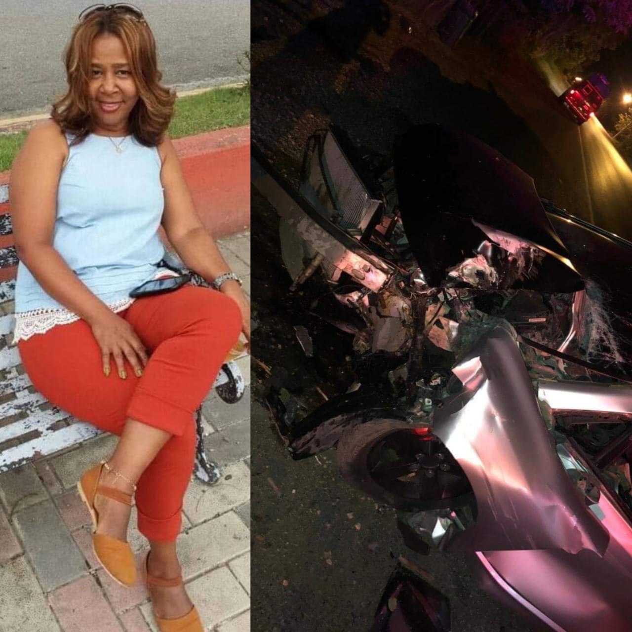 ¡Trágica! Muere profesora y varios resultan heridos en accidente de tránsito ocurrido en Maimón