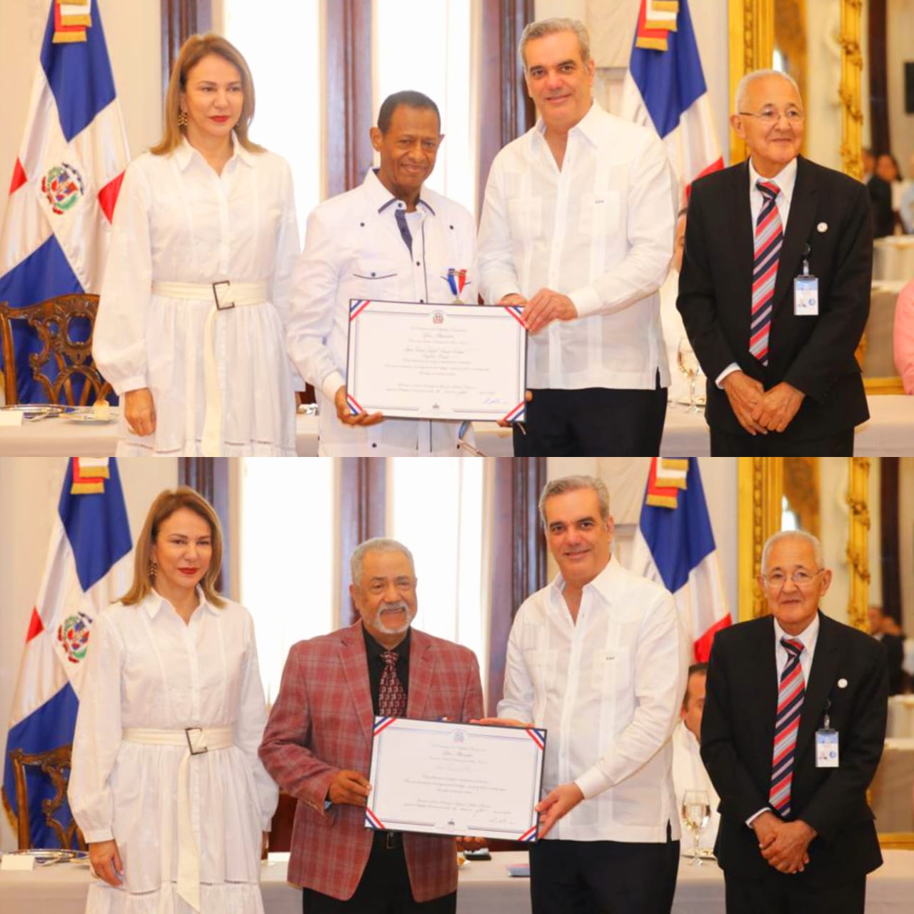 Abinader distingue músicos típicos de Puerto Plata con Medalla Presidencial al Mérito Civil
