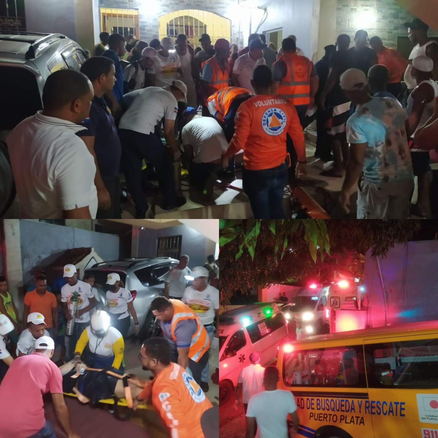 Rescatan dos hombres quedaron atrapados dentro de una cisterna en sector de Puerto Plata