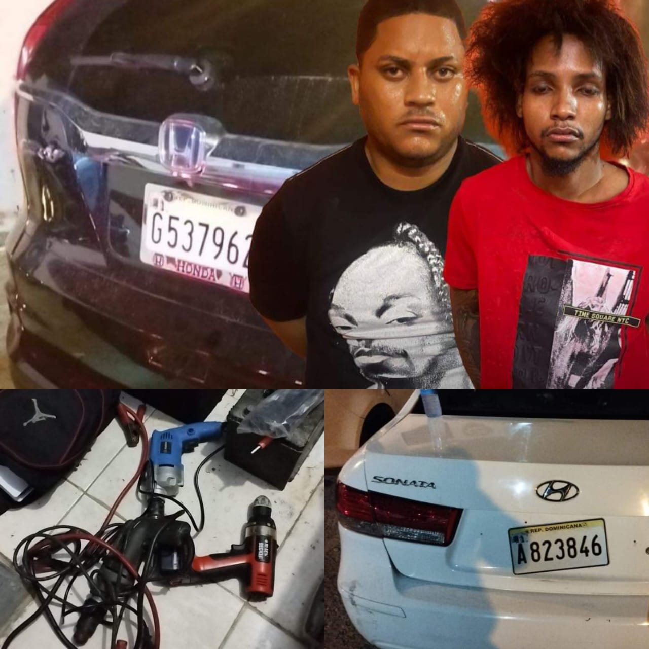 PN detiene en tiempo récord 2 atracadores robaron yipeta en sector de Puerto Plata