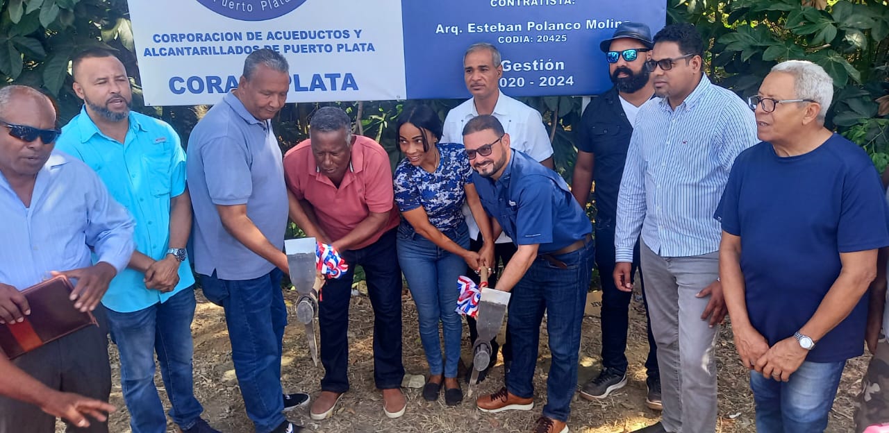 Inician trabajos construcción línea de impulsión para suministrar agua en Los Castillos de Sosúa