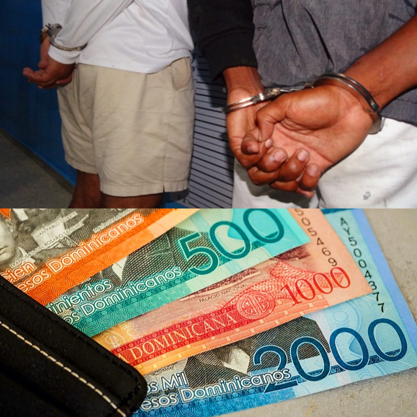 Detienen dos haitianos en Puerto Plata tras ocupársele una gran cantidad de dinero falso
