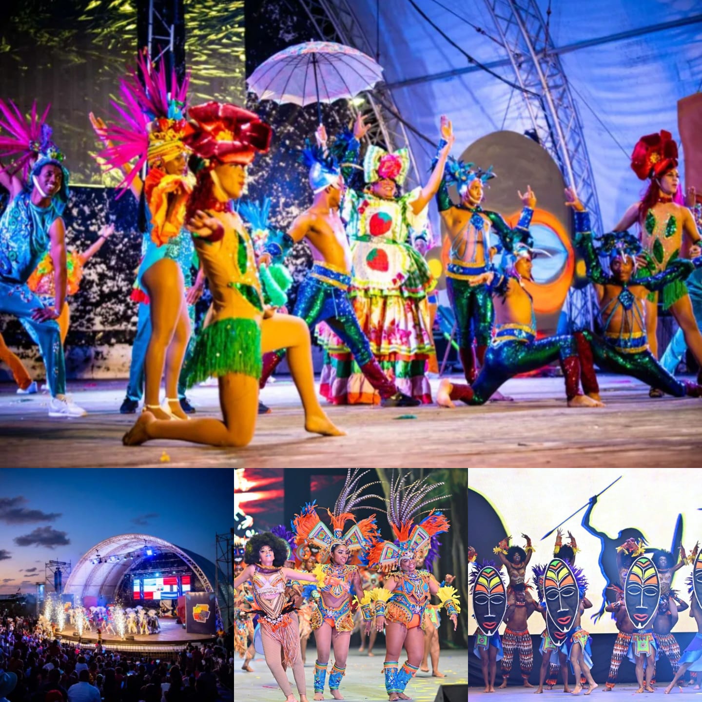Anfiteatro de Puerto Plata acogió comparsas de Competencia Nacional de Carnaval “Kanibarú”