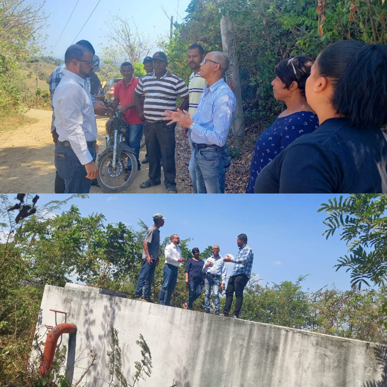 CORAAPPLATA y Cáritas Dominicana unen esfuerzos para llevar agua a El Burro y otras comunidades periféricas