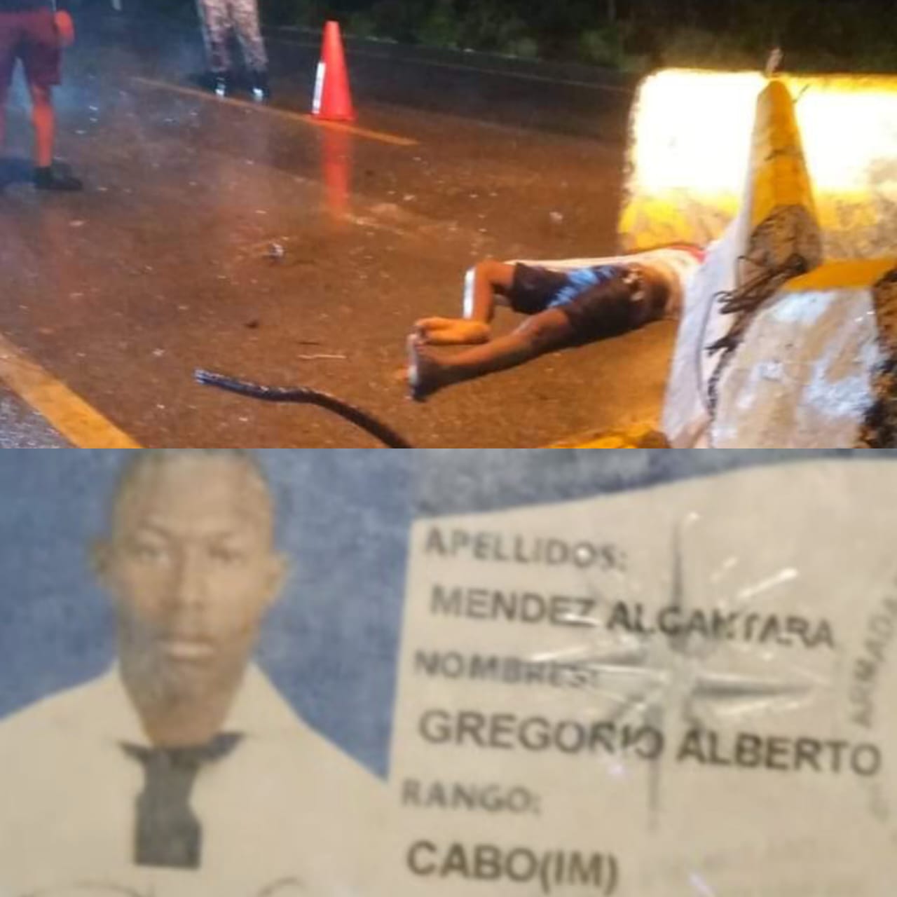 ¡Trágica! Muere militar en accidente de motocicleta en carretera de Montellano 