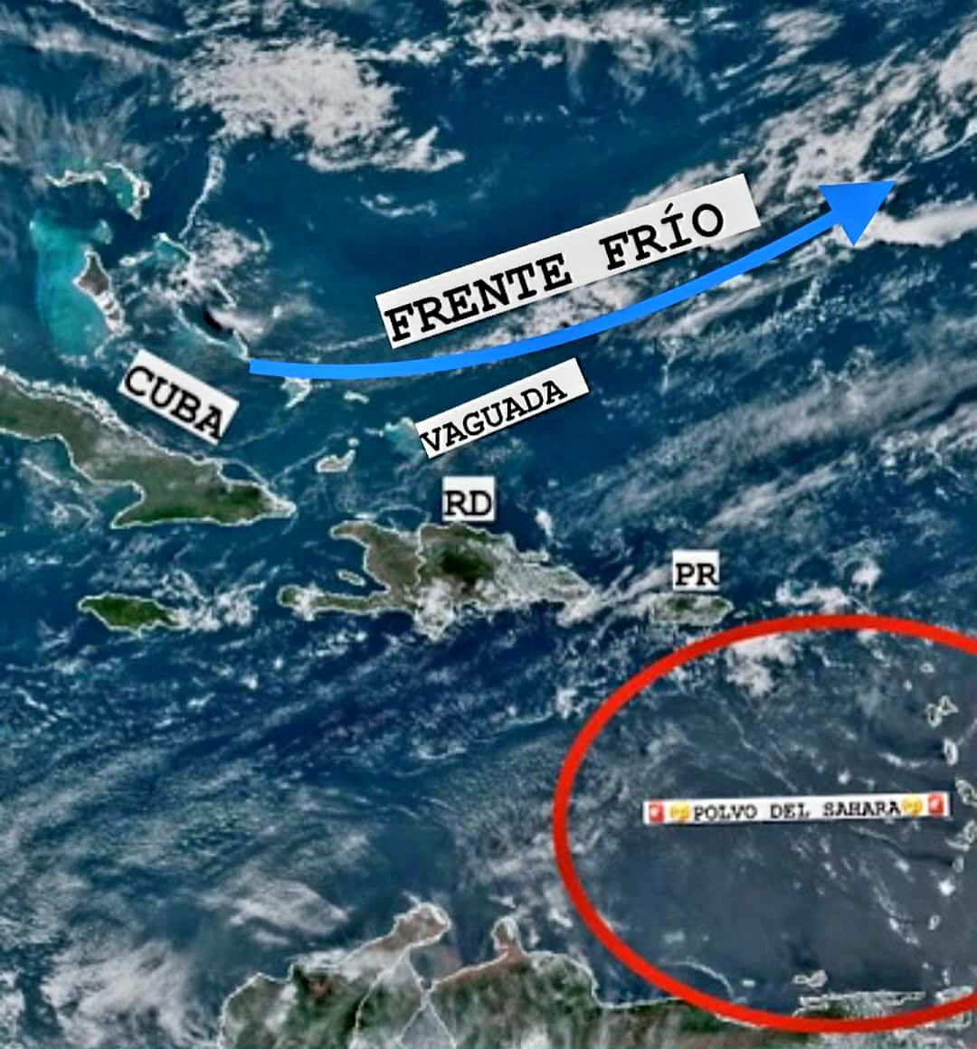 Meteorología anuncia lluvias durante el fin de semana por incidencia de una vaguada