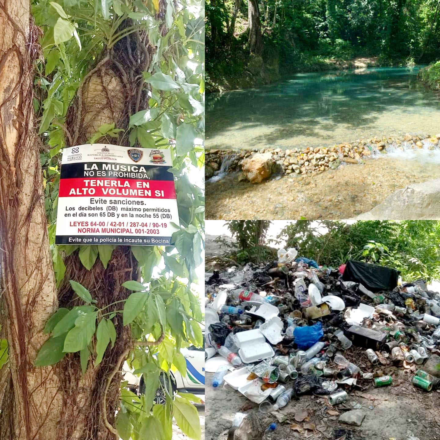 Autoridades restringen música estruendosa y basura en balneario de Montellano