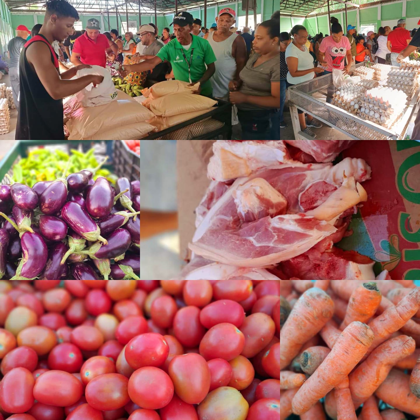 Ciudadanos de Puerto Plata compran alimentos a precios módicos en Mercado de Productores del INESPRE