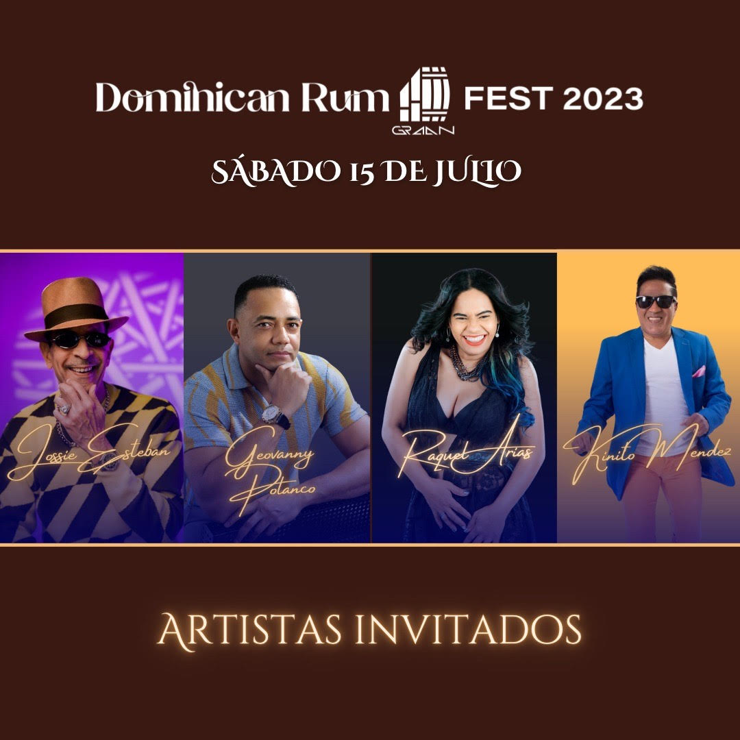 El Merengue será el gran invitado al Graan Dominican Rum Fest 2023