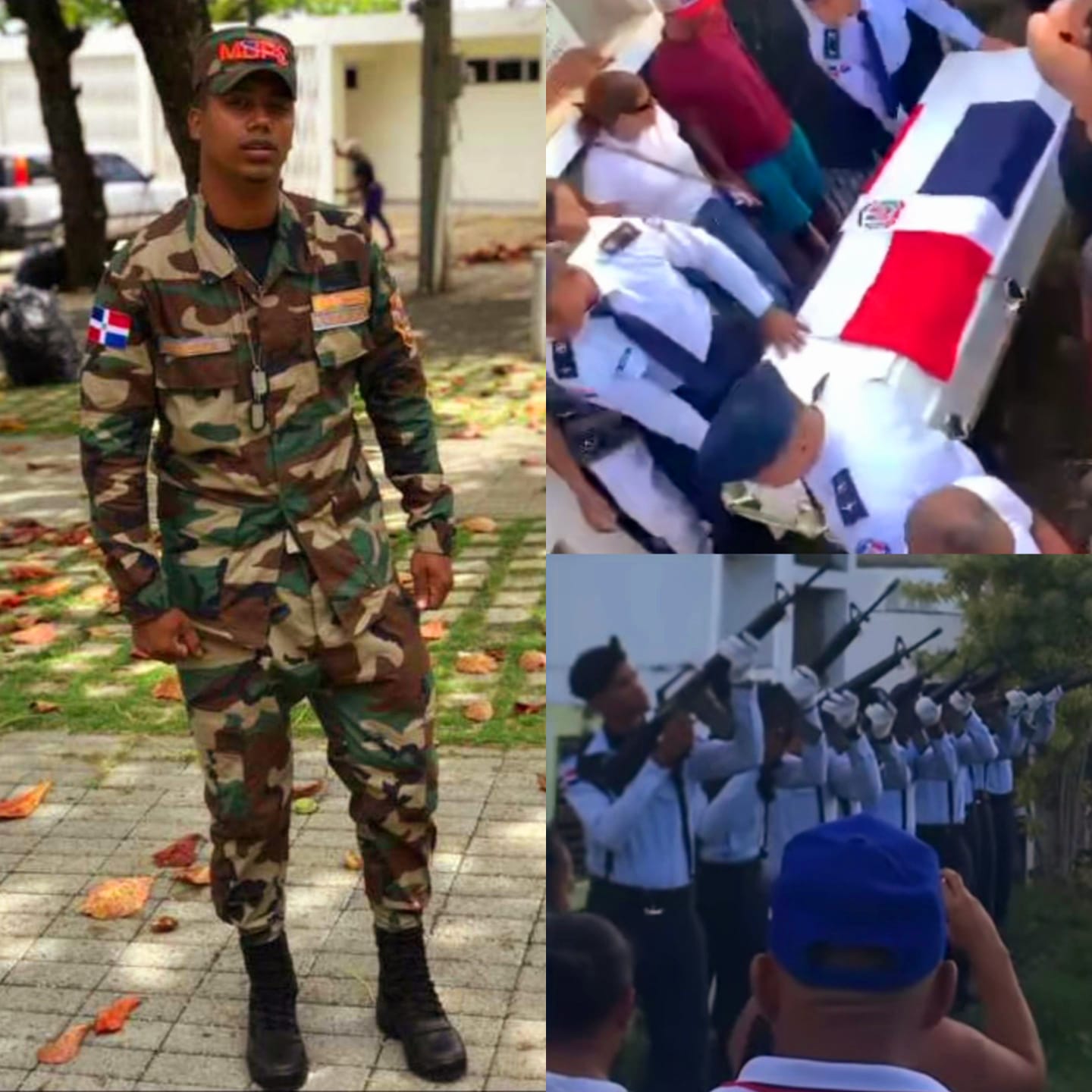 Sepultan joven militar falleció en accidente de tránsito ocurrido en Cofresí