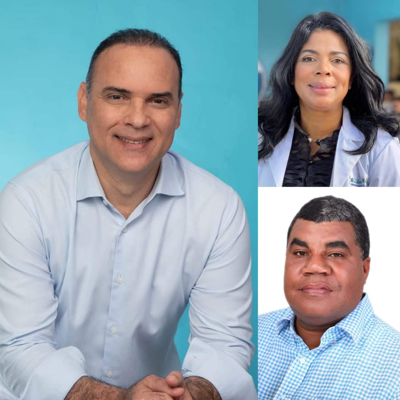 Emil Durán, hermanos Medina y Lidia Pérez electos candidatos a diputados del PRM en Puerto Plata