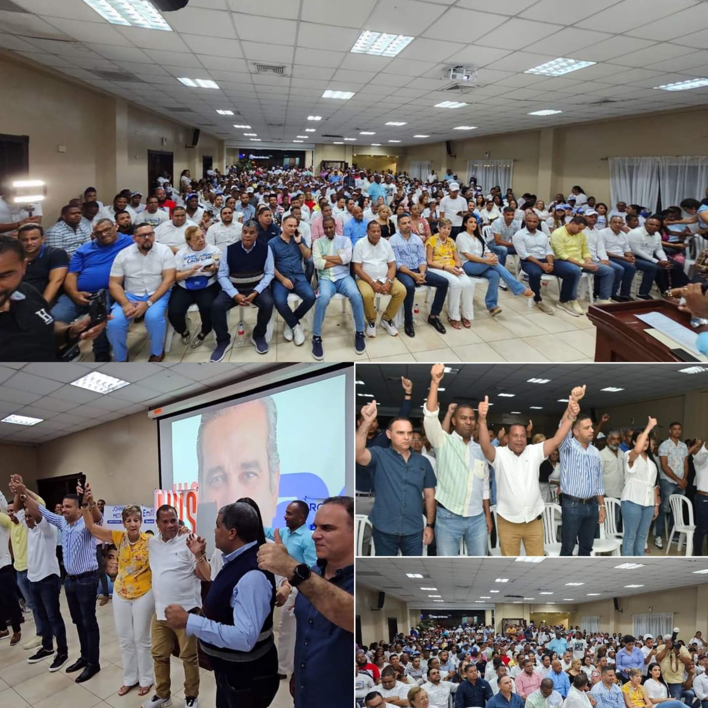 Perremeístas de Puerto Plata realizan masivo acto de unidad y cohesión