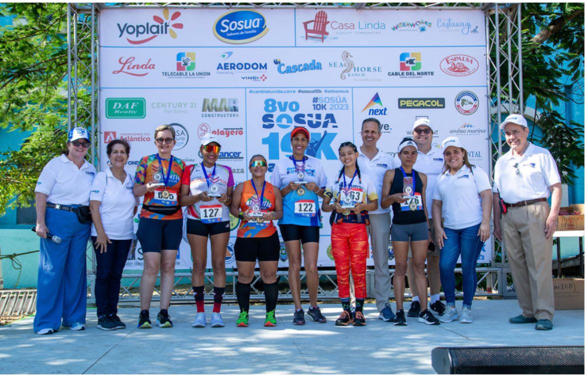 Corren 8vo. SOSUA 10K ADSS en calles de El Batey, Sosúa
