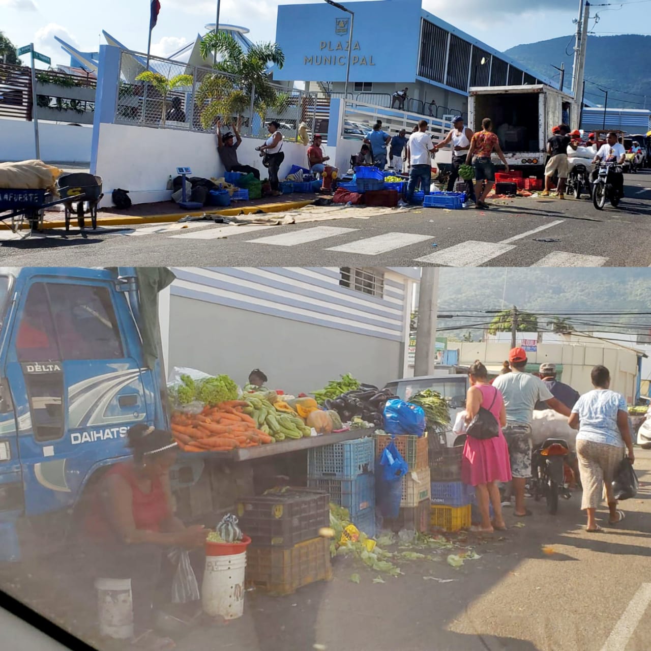 Autoridades establecen reglas para evitar caos en alrededores del Mercado Público de Puerto Plata 