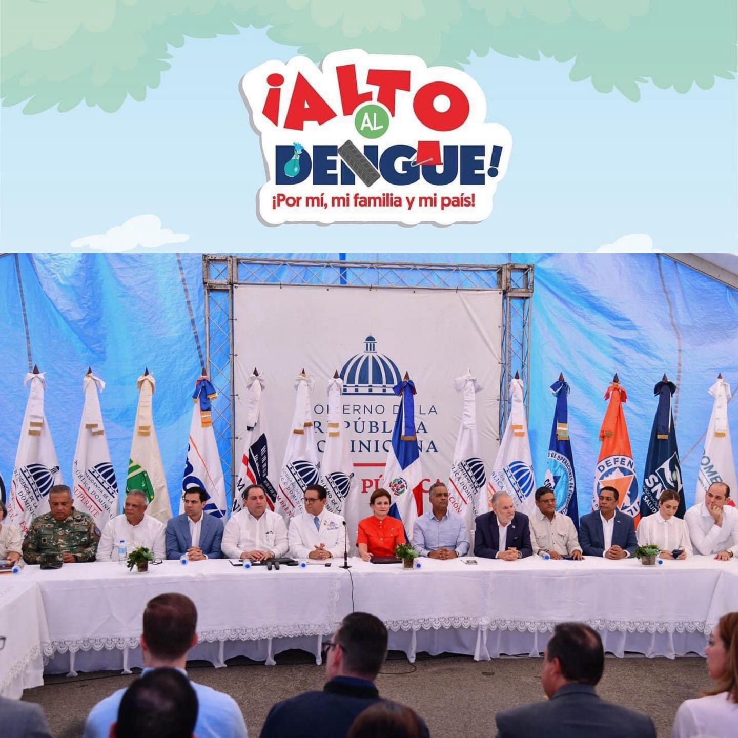 Autoridades gubernamentales y Salud Pública inician jornada “Acción Nacional Contra el Dengue”