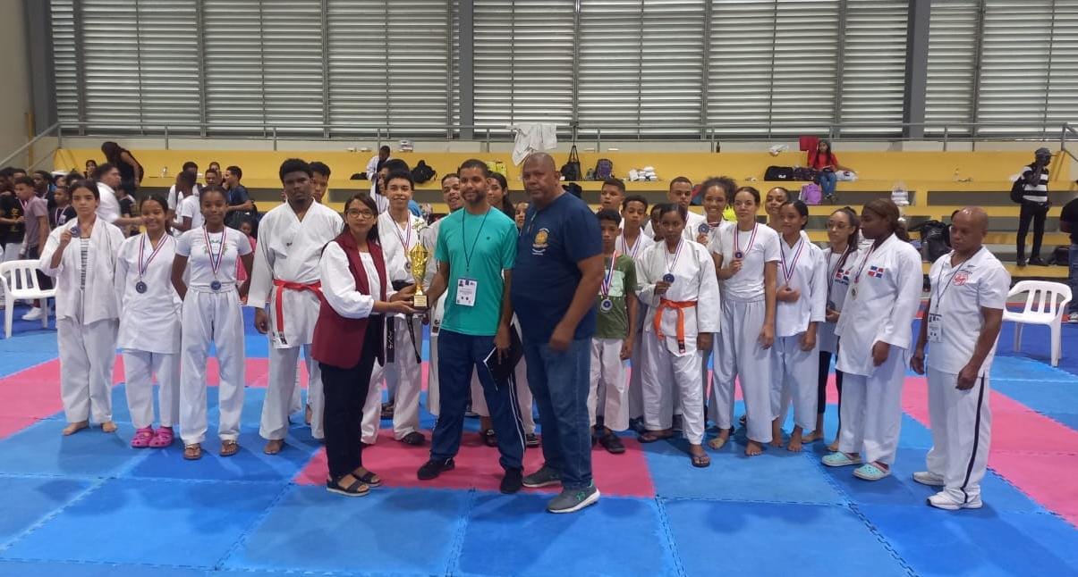 Puerto Plata conquista 30 medallas en Copa Norte de Karate 2023 celebrada en Santiago