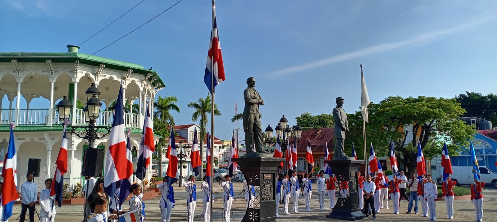 Efectúan en Puerto Plata celebración patriótica del 161 aniversario de la Restauración de la República  